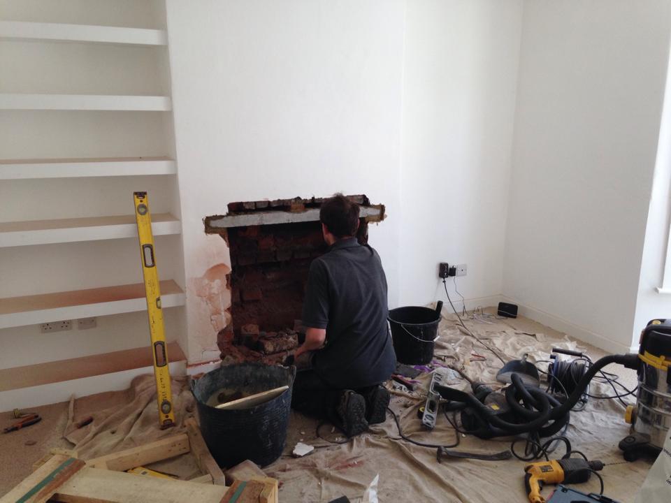 Embers Bristol stove installation