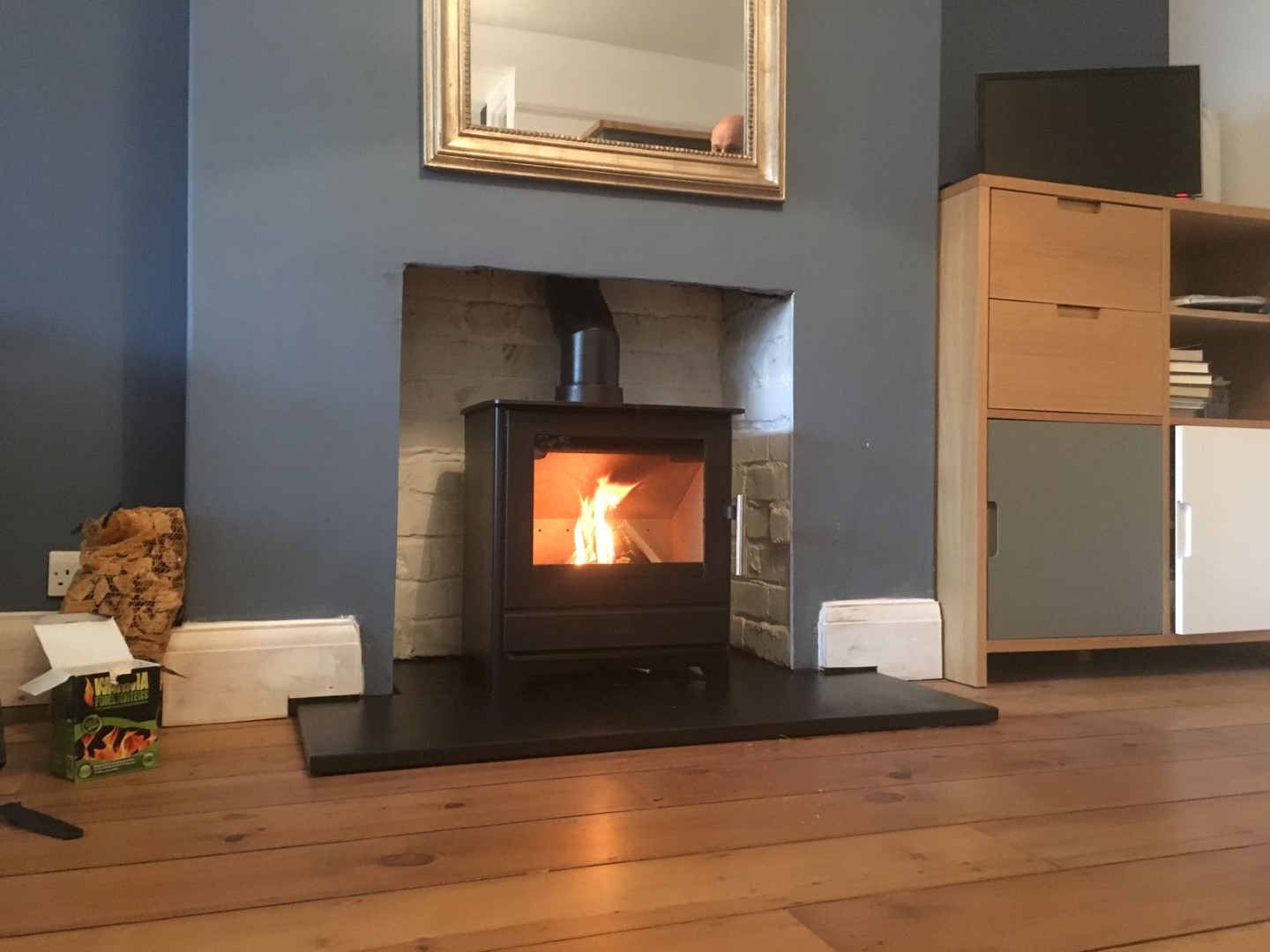 Embers Bristol wood burning stove installation in Bristol 